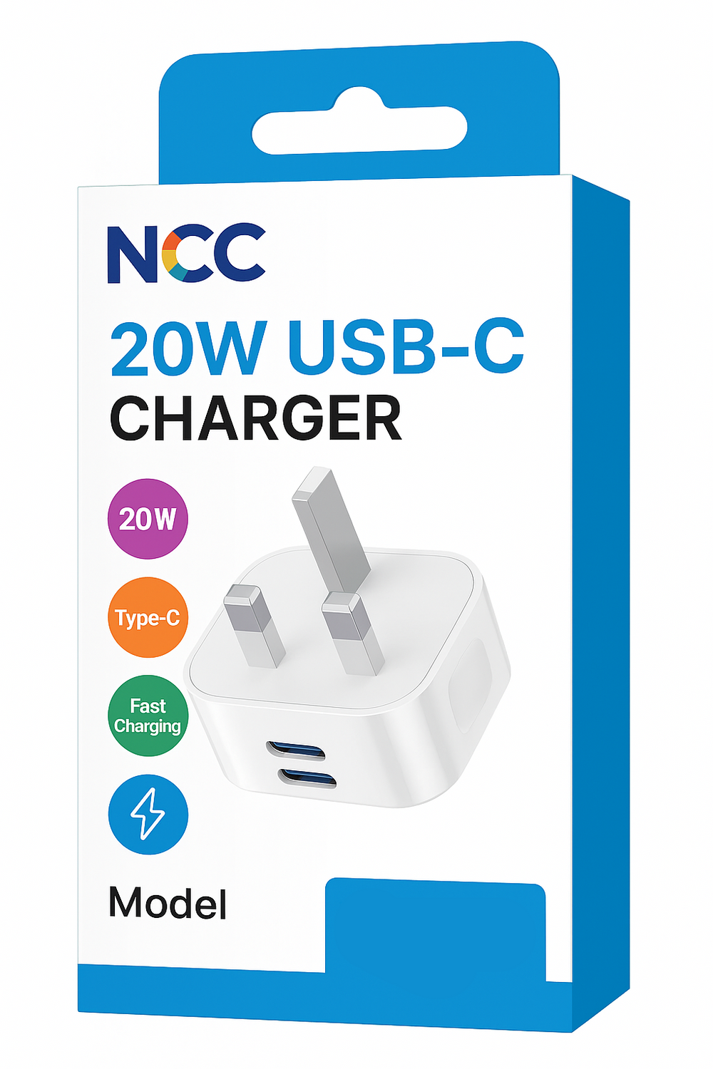 NCC GaN Dual Type-C Power Charger